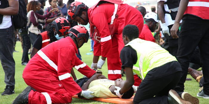 Two Die in Nyayo Stampede a Day After Chaos at Raila Odinga’s Body Viewing in Kasarani