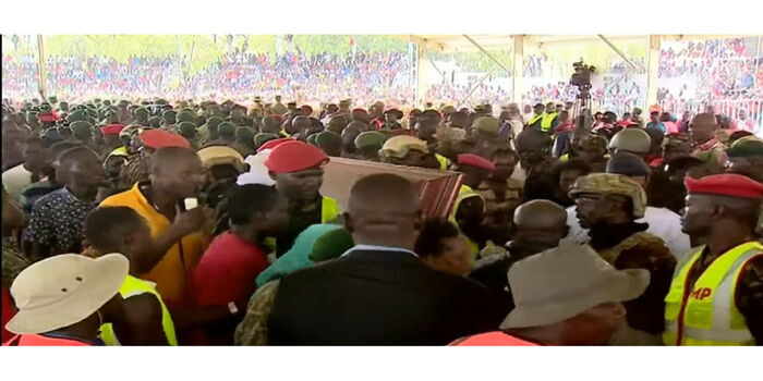 Senator Karungo wa Thangwa Breaks Silence on Gachagua’s Absence from Raila Odinga’s State Farewell