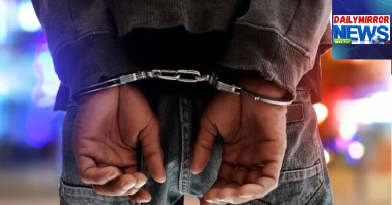 A man with handcuffs