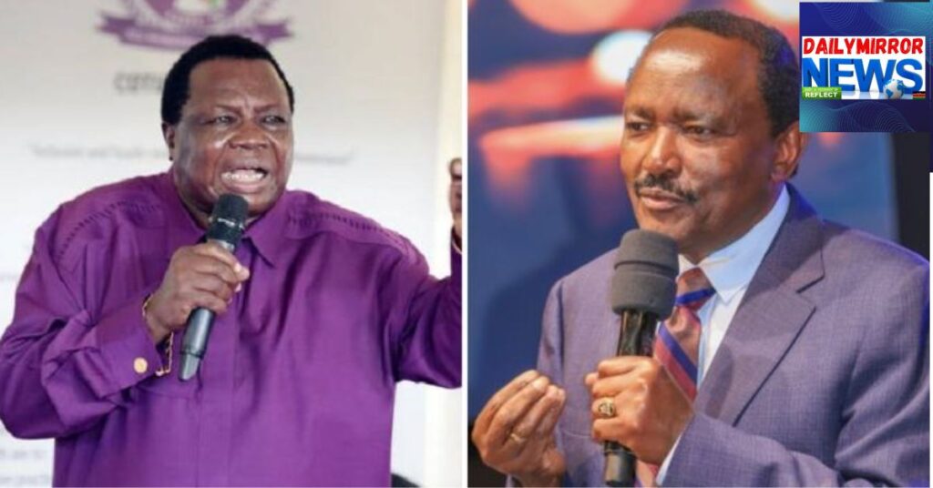 Atwoli Calls Out Kalonzo for Blaming CS Mudavadi Over Activists Arrested Abroad