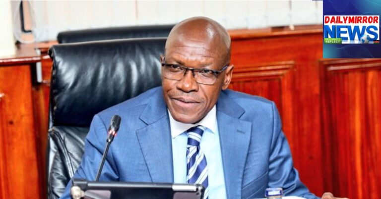Kakamega Senator Boni Khalwale during a parliamentary proceeding.