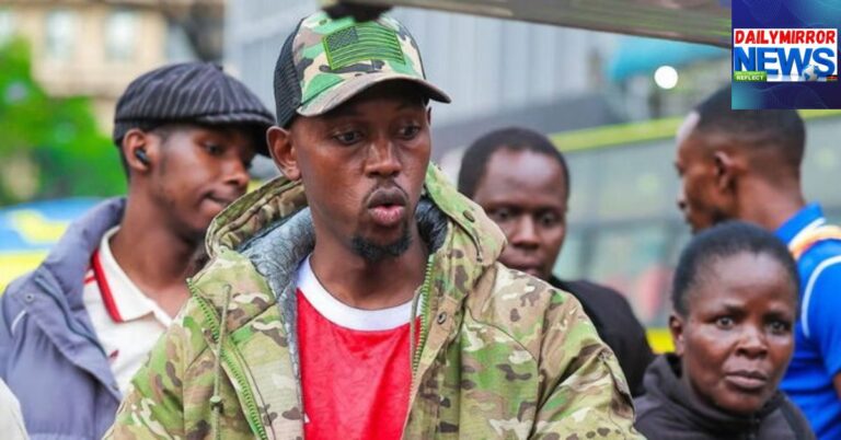 Drama in Court as Geoffrey Mosiria Skips Sentencing, Claims Illness Amid Forgery Allegations Nairobi County Chief Officer for Environment Geoffrey Mosiria rescuing a woman from Nairobi CBD, October 7, 2025.