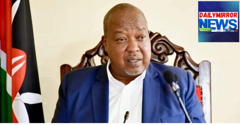 Embattled Nyamira Governor, Amos Nyaribo, during a past event.