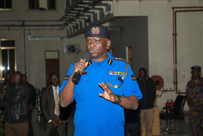 IG Kanja Honours Fallen Officers in Moving Ceremony, Assures Families of Continued Govt Support