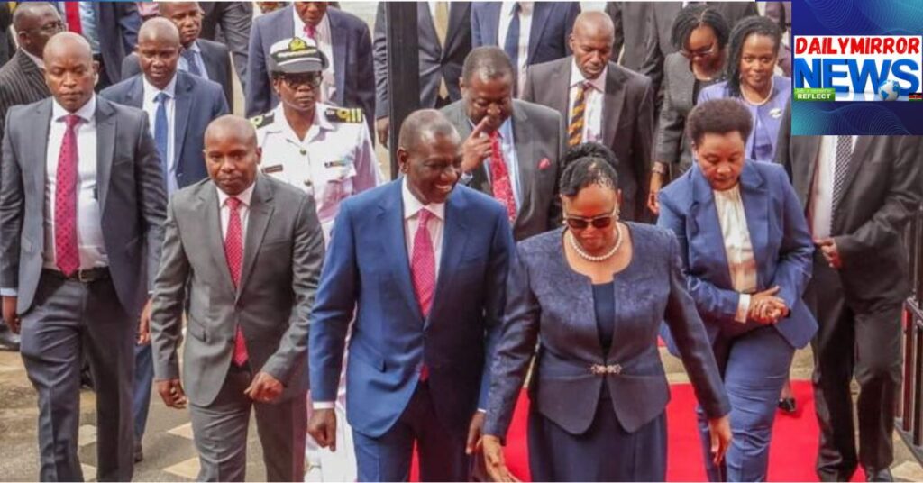 Ruto Blasts Judiciary in Front of CJ Koome, Criticizes Rulings Against His Projects