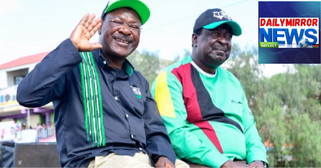 Moses Wetang'ula Congratulates Oburu after Being Ratified as ODM Party Leader: "Wishing You Wisdom"