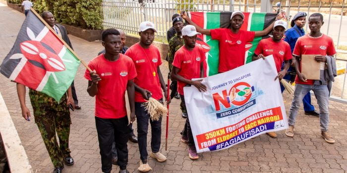EACC Responds After Youth Walk From Eldoret to Nairobi to Petition Over Corruption