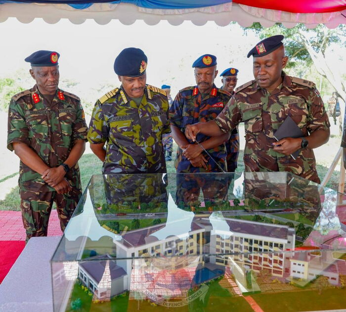 KDF Launches Major Housing Project for Officers in Karen