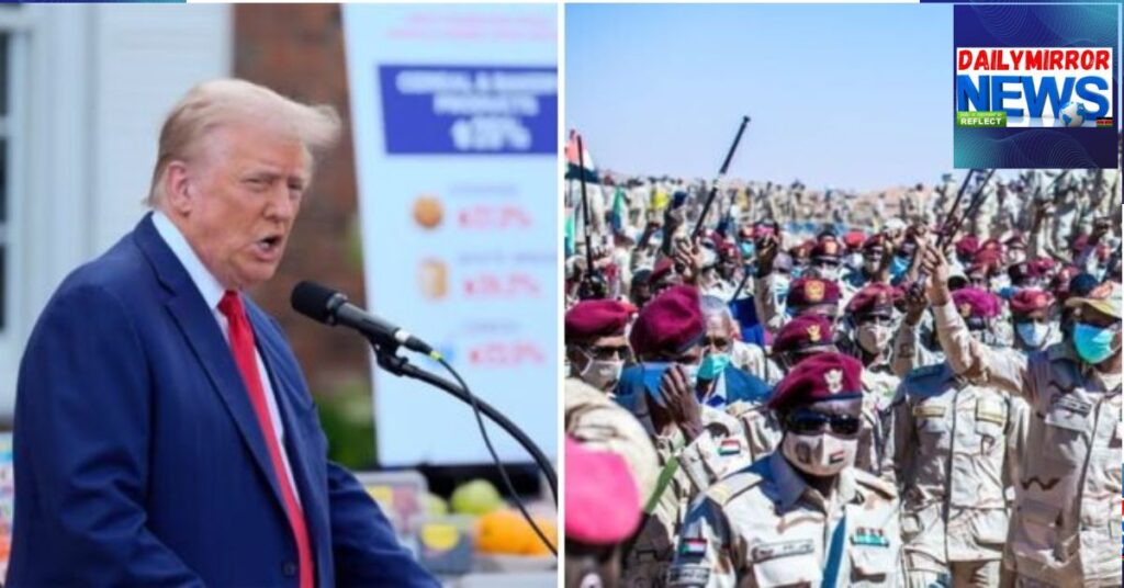 U.S. Sanctions Three RSF Leaders Weeks After Ruto Requested Trump's Intervention
