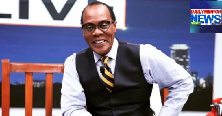 Citizen TV news anchor Jeff Koinange at the RMS studios on February 2, 2023.