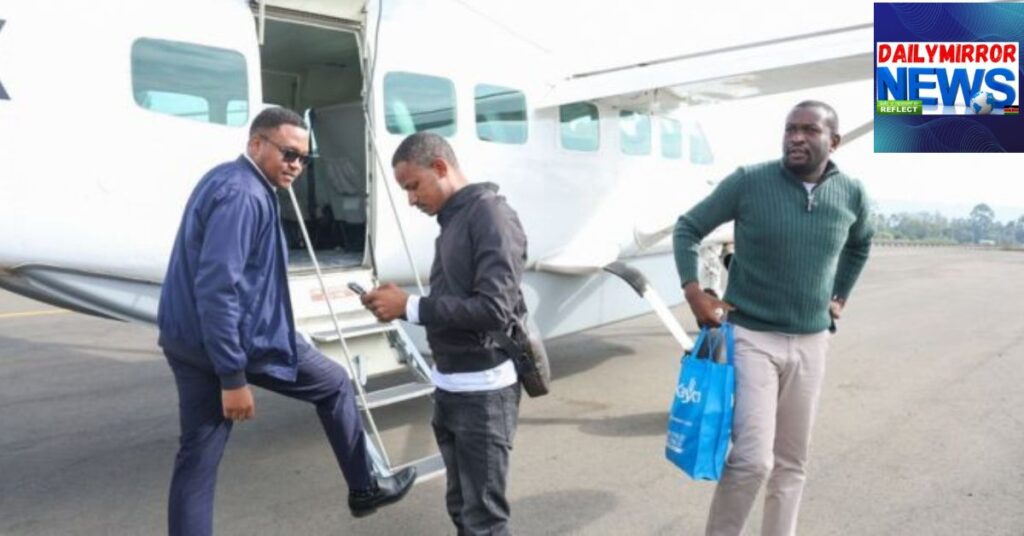 Sifuna Alleges Being Targeted at Kisumu Airport During Linda Mwananchi Tour