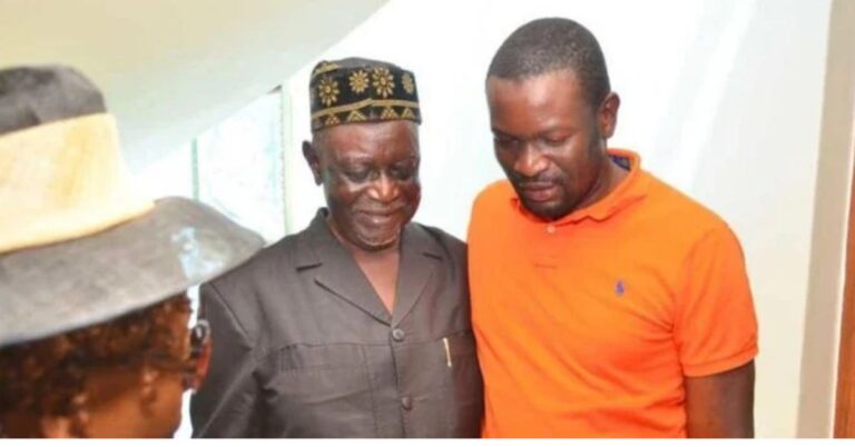 ODM party leader Oburu Odinga with party Secretary General Nairobi Senator Edwin Sifuna, Saturday, October 18, 2025.