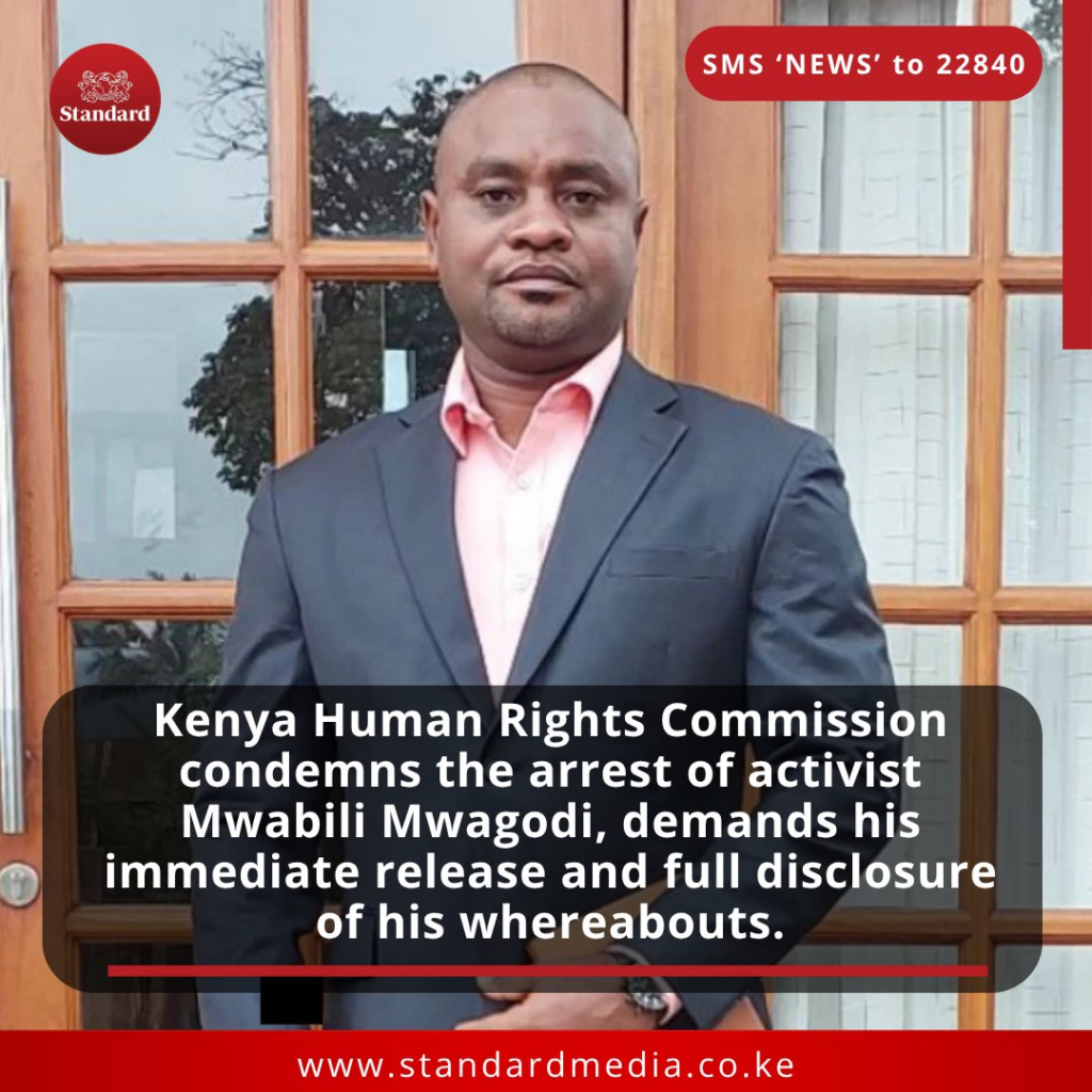 Activist Mwabili Mwagodi Arrested at Kenya–Tanzania Border on DCI’s Red Notice