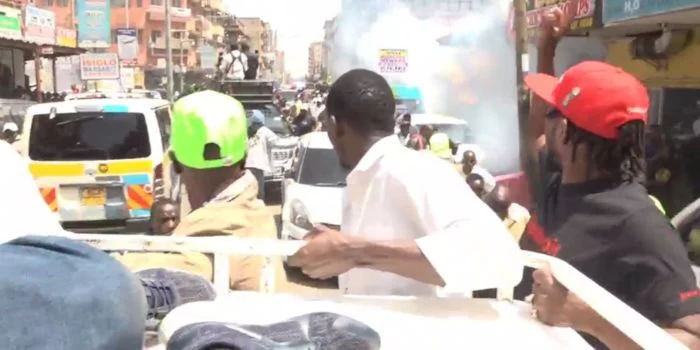 Murkomen Claims Teargas Used at Opposition Rallies May Not Be From Police