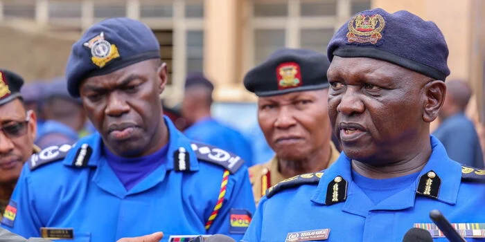 IG Kanja Warns Equipment Shortage Could Force Use of Live Ammunition During Protests
