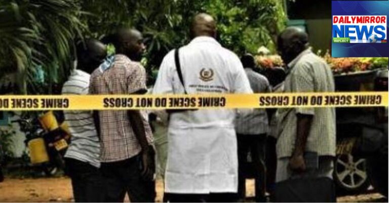 police at a kidnap scene.