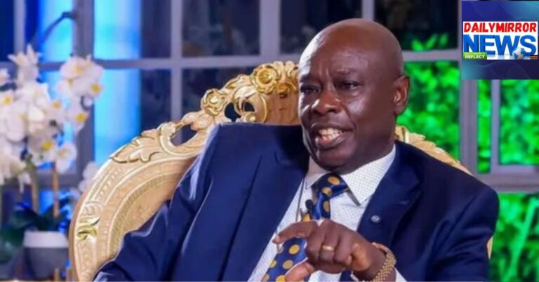 DCP leader Rigathi Gachagua during an interview on Wednesday, December 10, 2025.