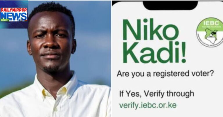 Journalist and emerging youth leader Allans Ademba