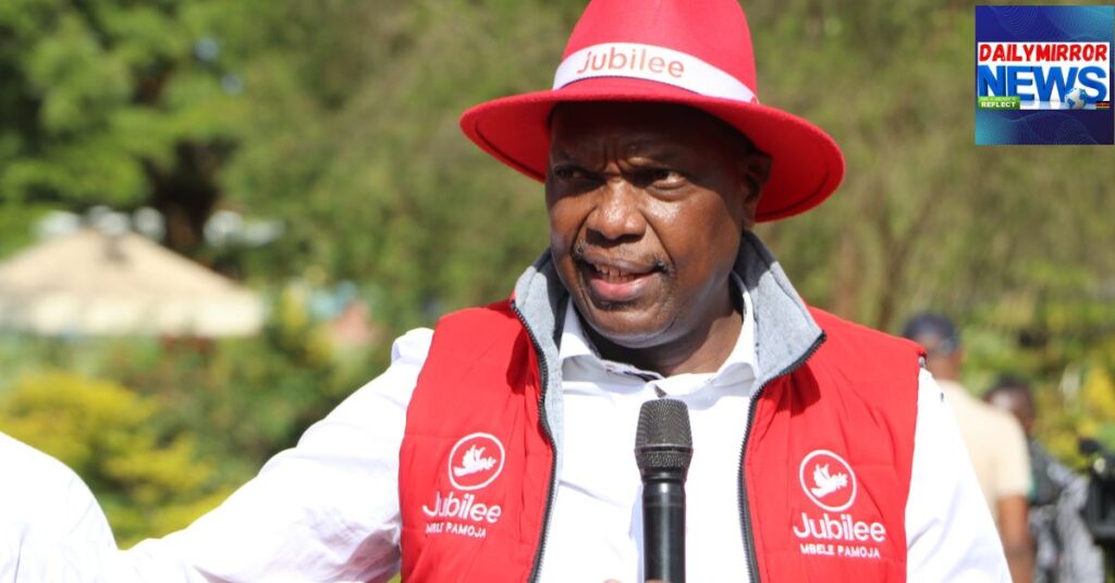 Jeremiah Kioni Claims Rigathi Gachagua’s 1-Year Achievements Surpass Raila’s 30 Years in Opposition