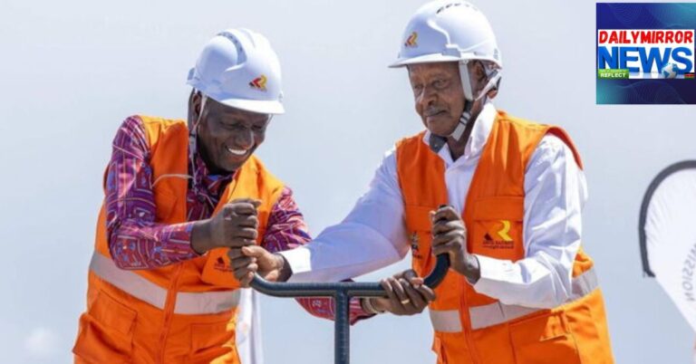 President William Ruto, with his Ugandan counterpart, Yoweri Museveni, during the launch of the Kisumu-Malaba section of the SGR on March 21, 2026