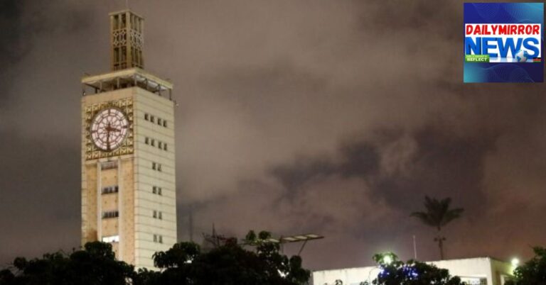 The Parliament Building in Nairobi.