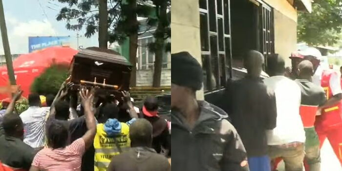 Chaos at City Mortuary as Youths Storm Morgue Demanding Body of Nairobi Flood Victim
