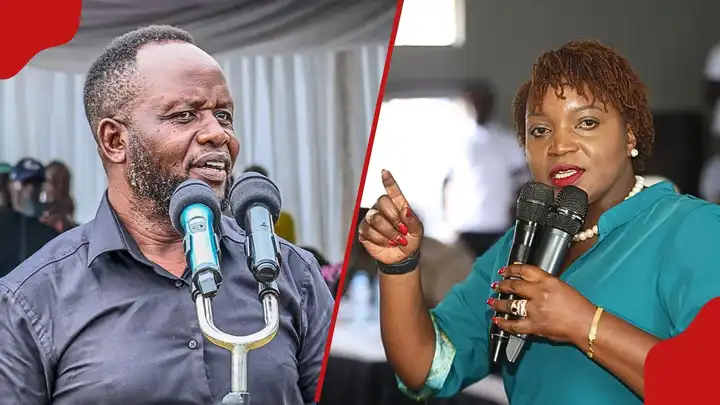 Trans Nzoia: George Natembeya, Susan Nakhumicha Clash in Heated Verbal Exchange