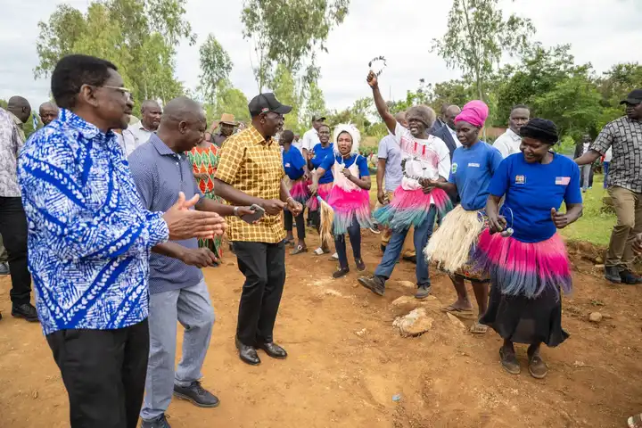 James Orengo Shares Cryptic Message after Welcoming William Ruto to Siaya: “Niko Na Siasa Zangu”