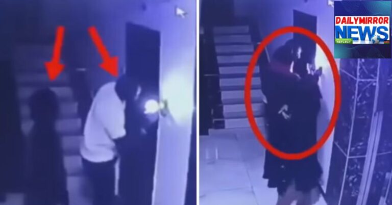 CCTV Footage shows the final moments of Consolata Githinji, who fell from the 6th floor of a building.