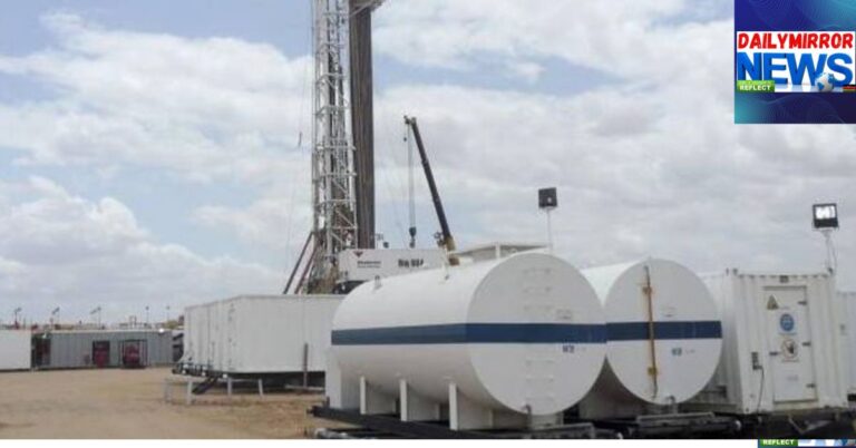 File photo of South Lokichar oil project in Turkana