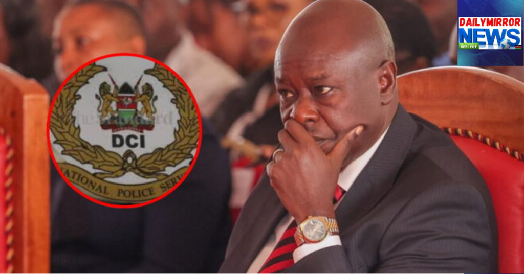 DCI Confirms Investigation into Gachagua Over Ksh500 Million Claims