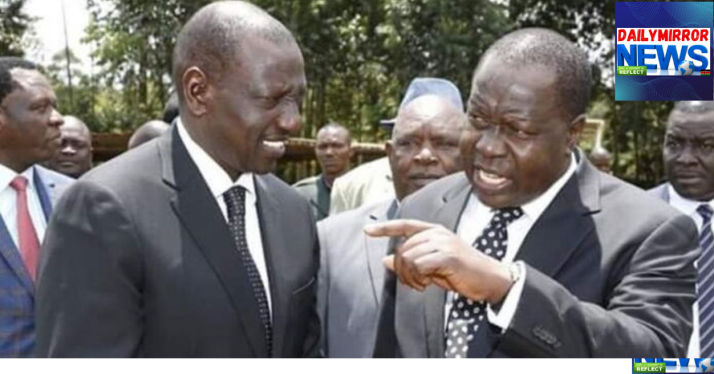 Matiang'i Rules Out Possibility of Collaboration with Ruto