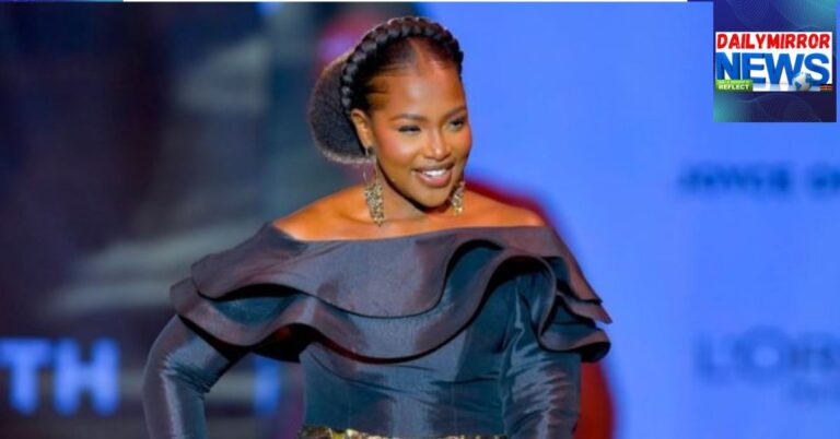 Undated image of media personality Joyce Omondi