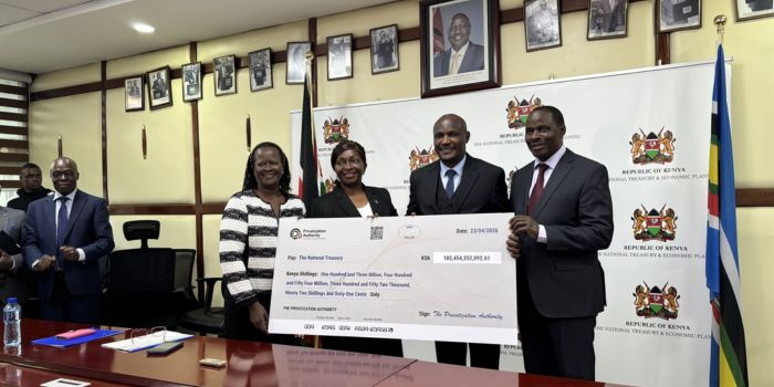 Treasury Formally Receives Ksh 103B From Kenya Pipeline Company Sale