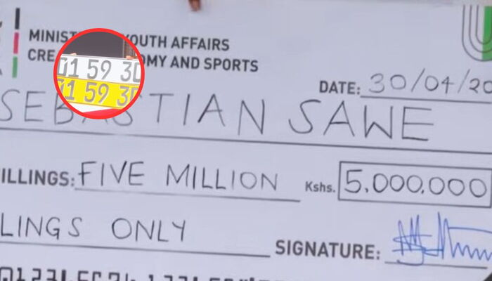 Ruto Fetes Sabastian Sawe Ksh 8M, Brand New Vehicle for Breaking World Marathon Record