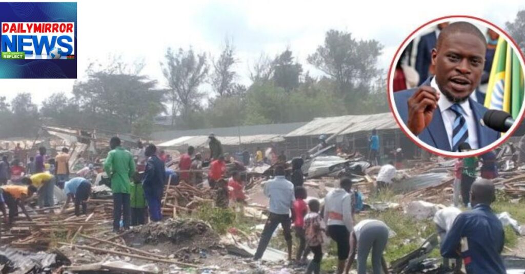 Sakaja Warns Officials Over Illegal Approvals on Riparian Land as Nairobi Demolitions Continue