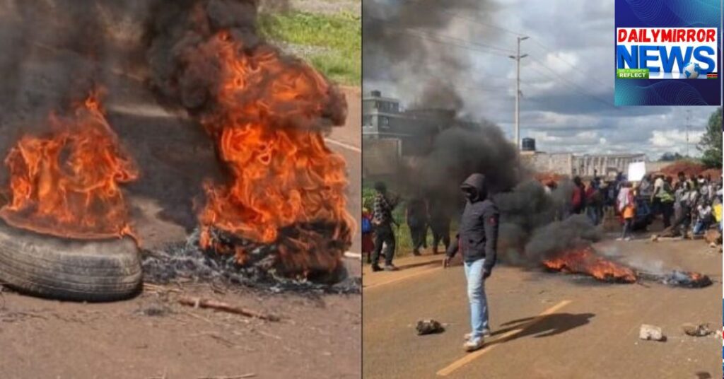 Transport Paralyzed Along Northern Bypass as Marurui Squatters Protest Land Grabbing