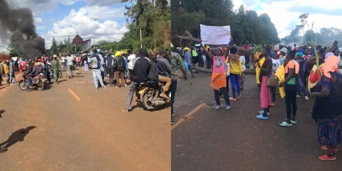 Transport Paralyzed Along Northern Bypass as Marurui Squatters Protest Land Grabbing