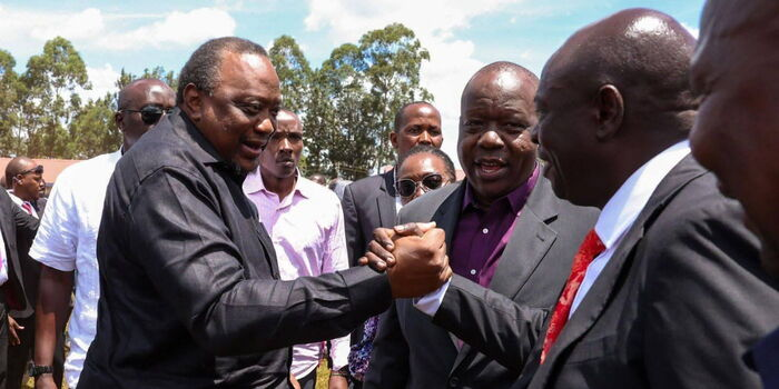 Gachagua Defends Uhuru Amid Threats by Ruto Allies to Withdraw Benefits