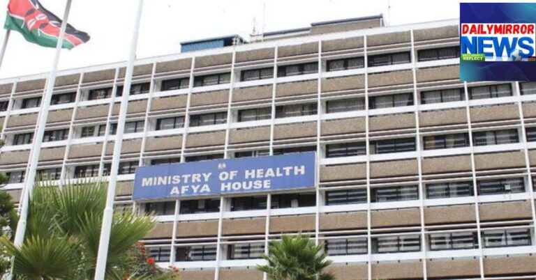 Ministry of Health's Afya House Building in Nairobi, Kenya