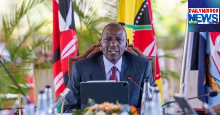 President William Ruto chairs a cabinet meeting on Tuesday February 10, 2026