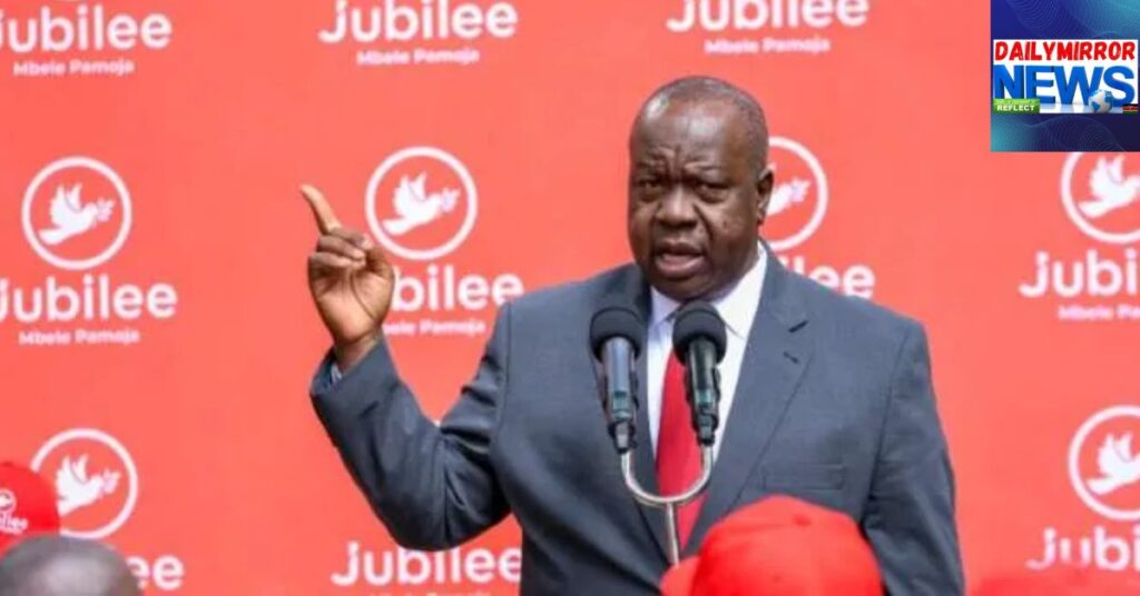 Matiang’i Raises Alarm Over Alleged Internet Jamming and Tracking of Opposition Leaders
