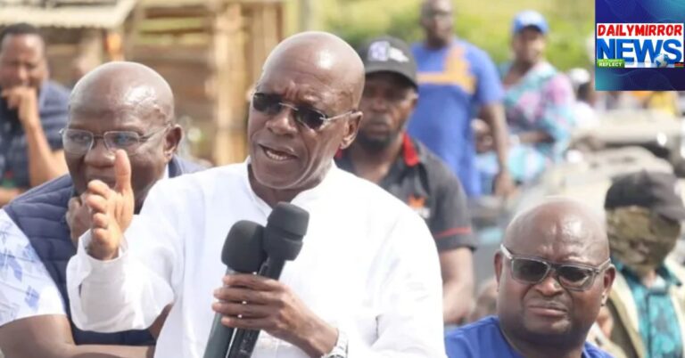 Kakamega Senator Boni Khalwale during a political event in November 2025