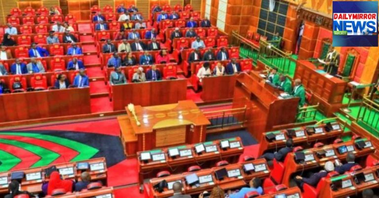 Members of the National Assembly during a previous Parliamentary session.