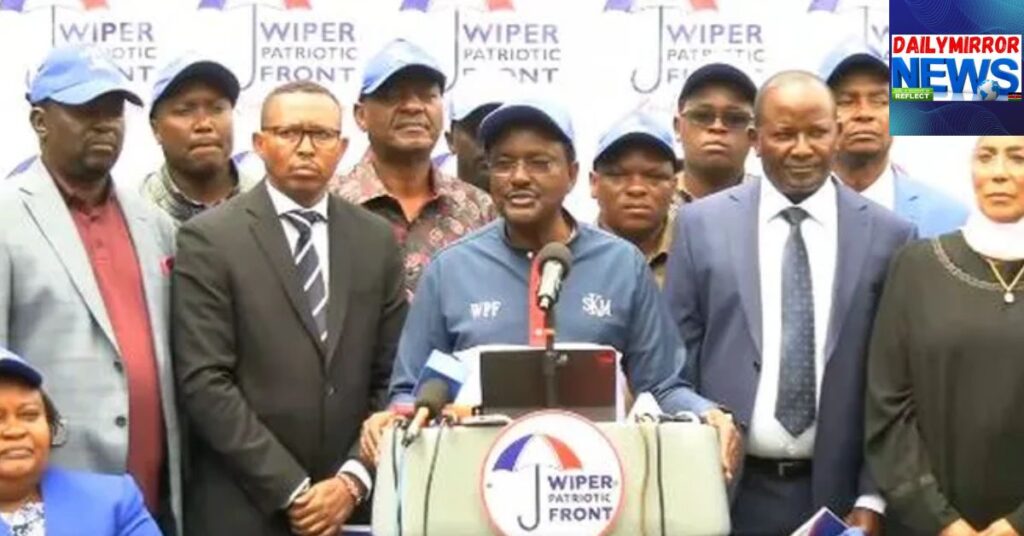 Kalonzo Reshuffles Wiper Leadership, Appoints Mohamed Ali Deputy Party Leader Ahead of 2027 Polls