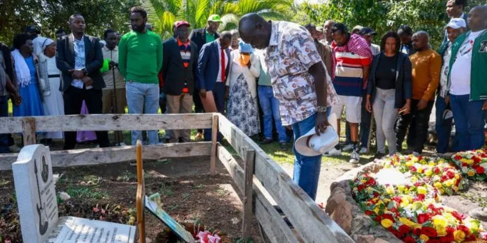 Gachagua Pledges Mausoleum for Late Emurua Dikirr MP Johana Ng’eno