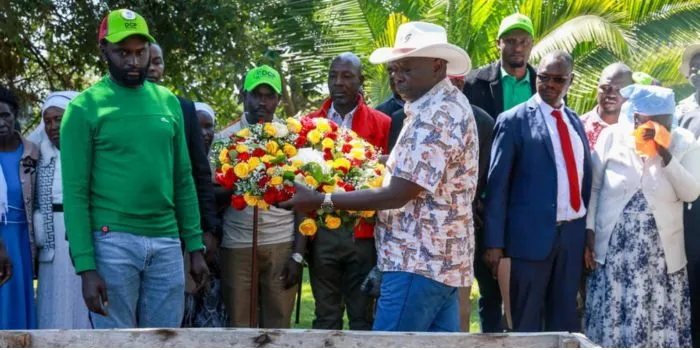 Gachagua Pledges Mausoleum for Late Emurua Dikirr MP Johana Ng’eno