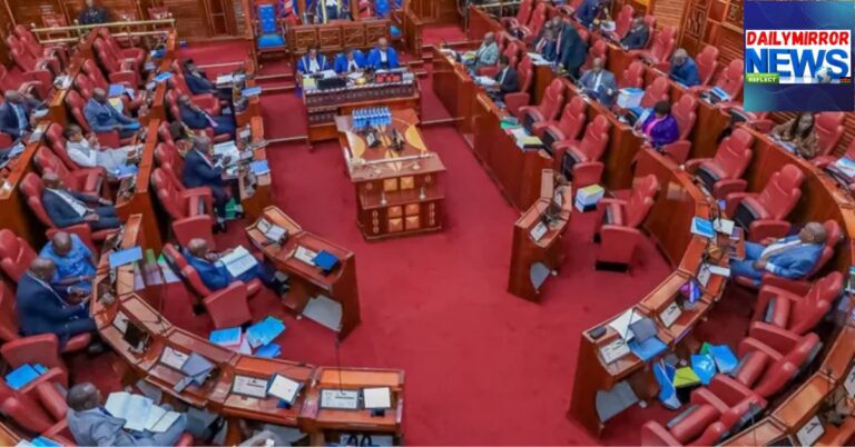 Mudavadi, Mutua, AG Oduor to Face Senate Over Recruitment of Kenyans Into Russian Military Members of the Senate during a session to determine the fate of Isiolo Governor Abdi Guyo on July 8, 2025.