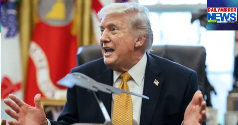 U.S. President Donald Trump addressing the press during the signing of an Executive Order creating an anti-fraud task force to be led by Vice President JD Vance, March 16, 2026.