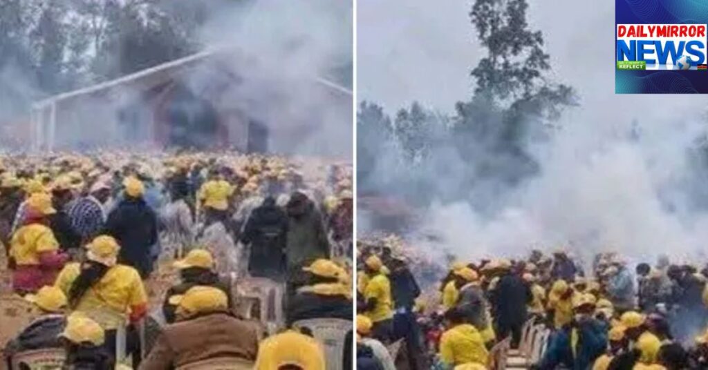 NPS Warns of Tough Action After Violence at Kindiki's Embu Meeting